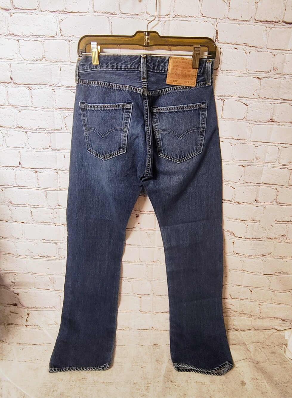 Levis Women's 501 Big E Remake Button Up Jeans. 29x32